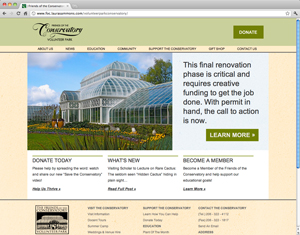 Friends of the Conservatory Protosite - Home